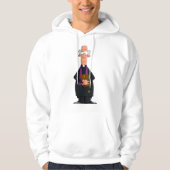 Priest Holding Bibel IFunny Clergy Charakter Hoodie (Vorderseite)