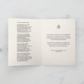 Priest Jesus Crowning Priest Anniversary  Karte (Innenseite)