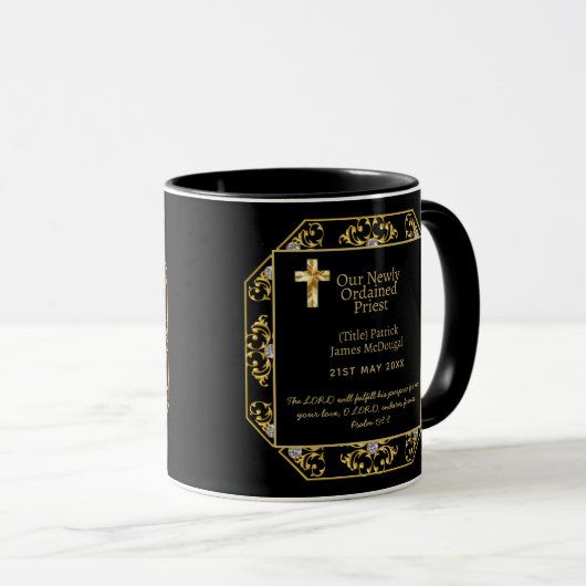 PRIEST - Neu Ordentetes Geschenkbibelverse Custom Tasse (VorderseiteRechts)
