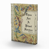 PRIEST ORDINATION ANNIVERSARY MEDIEVAL ART FOTOBLOCK (Rechts)