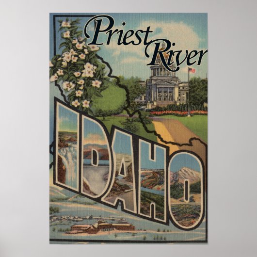 Priest River, Idaho - Große Briefszenen Poster (Vorne)