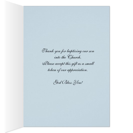 Priest Taufe Danke Baby (Innen (Rechts))