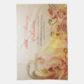 Priester, 50. Jahrestag der Segnung Geschirrtuch (Vertikal)