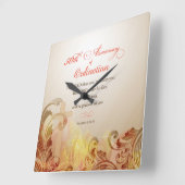 Priester, 50. Jahrestag der Segnung Quadratische Wanduhr (Winkel)