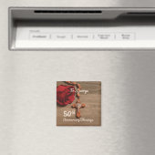 Priester 50. Ordination Jubiläum Rose und Rosary Magnet (In Situ (Geschirrspüler))