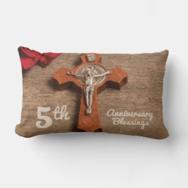 Priester 5. Ordination Jubiläum Rose und Rosary Lendenkissen