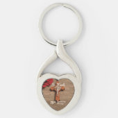 Priester 70. Ordination Jubiläum Rose und Rosary Schlüsselanhänger (Vorderseite)