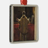 Priester am Altar Ornament Aus Metall (Rechts)