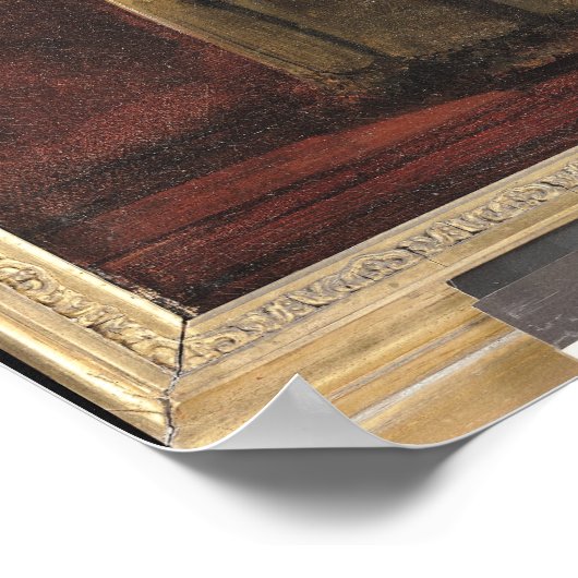 Priester am Altar Poster (Ecke)