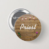 Priester Button (Vorne & Hinten)