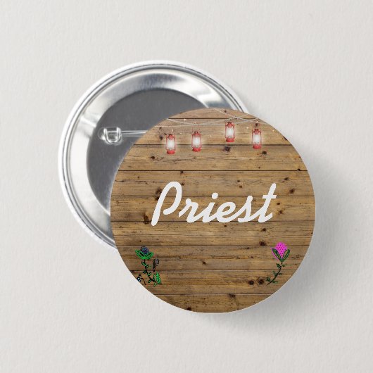 Priester Button (Vorne & Hinten)