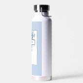 Priester Cross Blume Personalisiert Trinkflasche (Links)