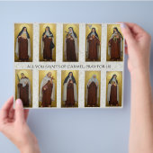 Priester der religiösen Karmelitengeburt Gebet Kat Flyer (Hand)