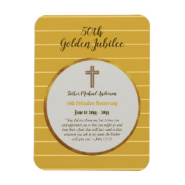 Priester des 50. Jubiläums Magnet