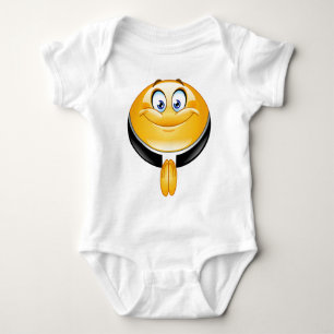 Priester-Emoji Baby Strampler