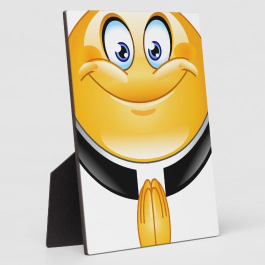 Priester Emoji Fotoplatte (Seite)