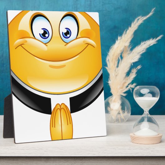 Priester Emoji Fotoplatte (Seite)