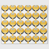 Priester Emoji Geschenkpapier (Flach)