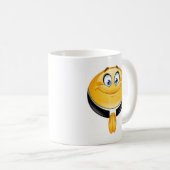 Priester Emoji Kaffeetasse (VorderseiteRechts)