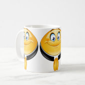 Priester Emoji Kaffeetasse (Vorderseite Links)