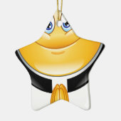 Priester Emoji Keramikornament (Links)