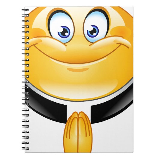 Priester Emoji Notizblock (Vorderseite)
