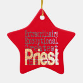 Priester Extraordinator Keramik Ornament (Hinten)