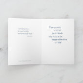 Priester-Geburtstag, religiöse Engel Karte (Innenseite)