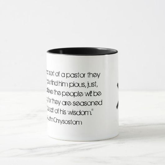 Priester-Geschenk Tasse-Zitat Tasse (Zentrum)