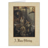 Priester in der Altar-Katholischen Massenkarte (Vorne)