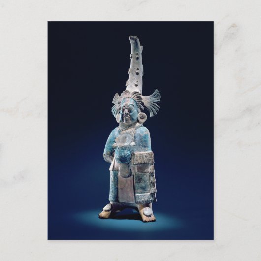 Priester in zeremoniellen Roben, Insel Jaina Postkarte (Vorderseite)