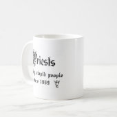 Priester Kaffeetasse (Vorderseite Links)