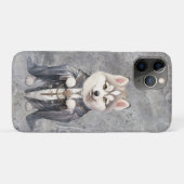 Priester King Siberian Husky Dog Case-Mate iPhone Hülle (Rückseite (Horizontal))