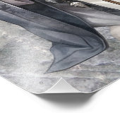 Priester King Siberian Husky Dog Fotodruck (Ecke)