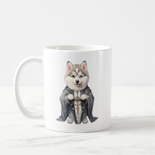 Priester King Siberian Husky Dog Kaffeetasse