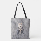 Priester King Siberian Husky Dog Tasche (Rückseite)