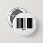 Priester-Knopf Button (Vorne & Hinten)