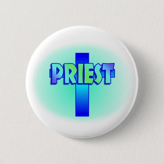 Priester-Knopf Button (Vorderseite)