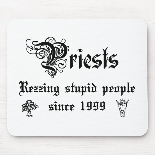 Priester Mousepad (Vorne)