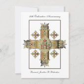 Priester-Ordination Jubiläum Goldenes Jubiläum 50. Einladung (Vorderseite)