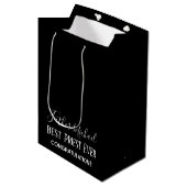 Priester Pastor Clergy Gifts - Einfach Personalisi Mittlere Geschenktüte (Vorderseite Schrägansicht)