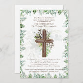 Priester Pastor Deacon Minister für Altersversorgu Einladung (Vorne/Hinten)