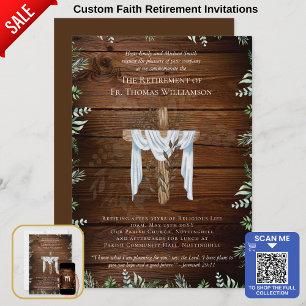 Priester Pastor Deacon Minister für Altersversorgu Einladung