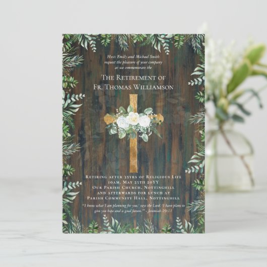 Priester Pastor Deacon Minister Rose für das Ruhes (Stehend Vorderseite)