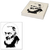 Priester St. Padre Pio Capuchin Katholik Gummistempel (Stempel)