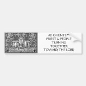 PRIESTER U. LEUTE DER ANZEIGEN-ORIENTEM, DIE… SICH AUTOAUFKLEBER (Vorne)