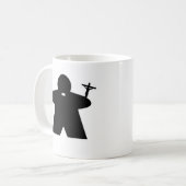 Priester und Nonne Meeple Tasse (Vorderseite Links)