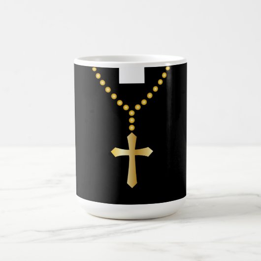 Priester Vikar Pastor Geistlicher Personalisiert Kaffeetasse (Mittel)