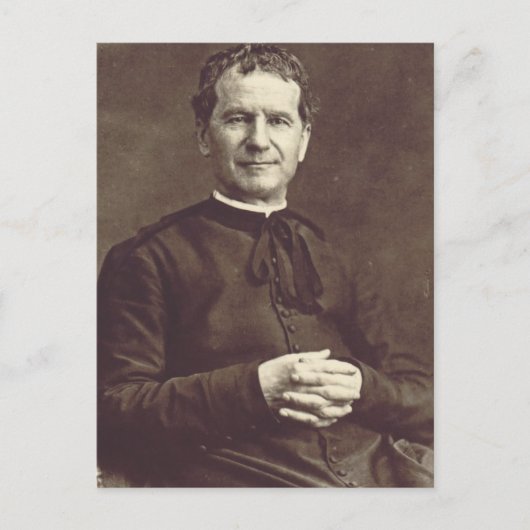 Priester von Saint John Bosco Postkarte (Vorderseite)