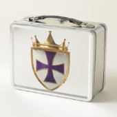 Priester-Wappen  Metall Brotdose (Rückseite)